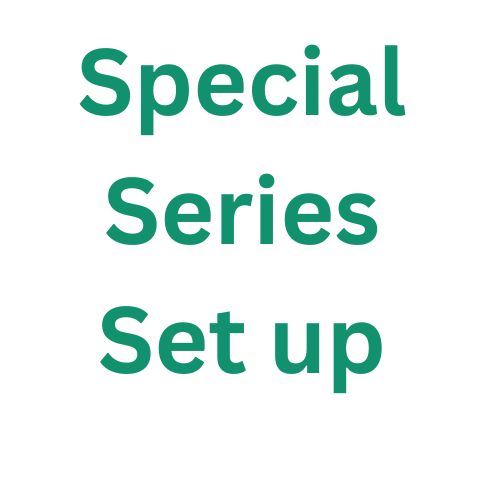 Special Series Set Up Pricing